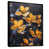 Toile avec cadre flottant noir