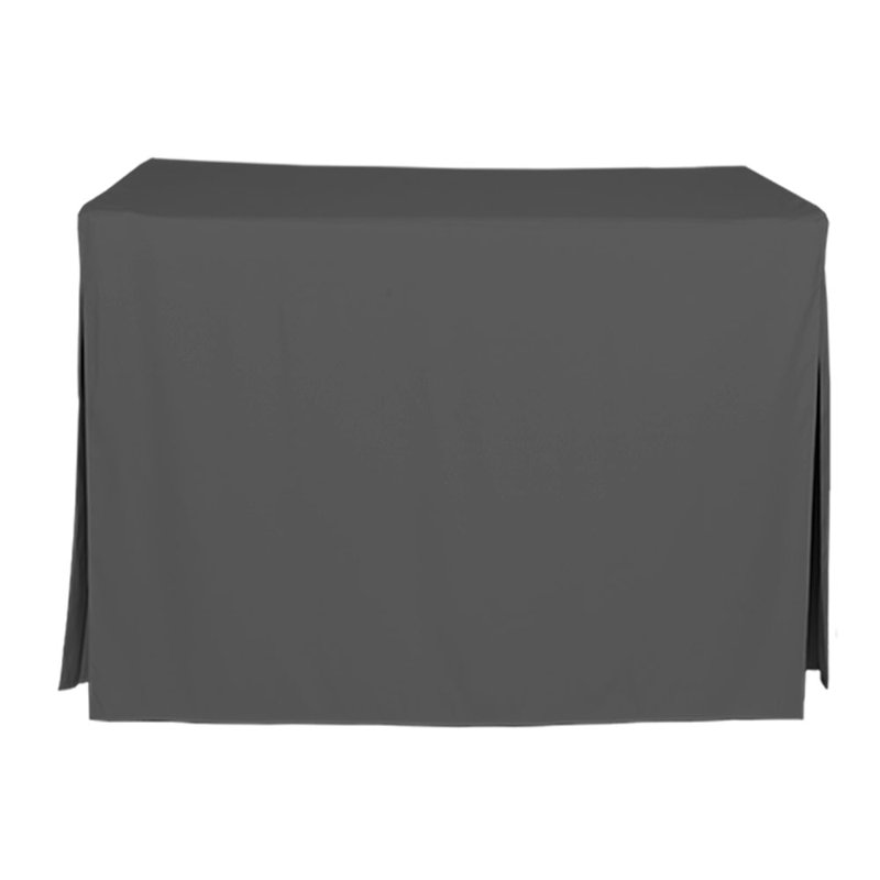 Tablevogue Table Cover, Charcoal, 48" L x 24" D
