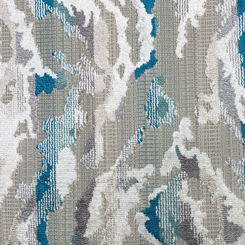 Coussin Plutus Glacier Rift iKat, Carrée, H 24 po x l 24 po