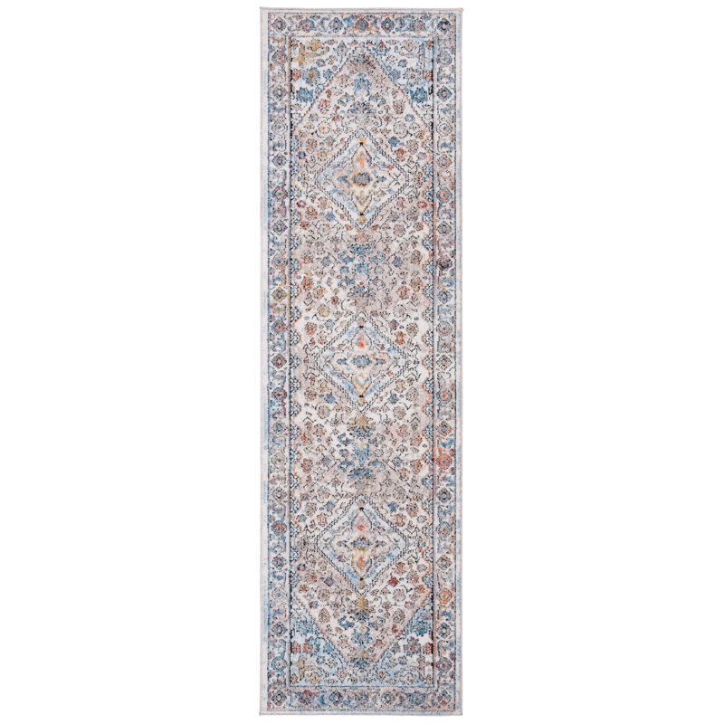 Gardner Performance Floral Rug, Runner 2'3" x 8'