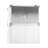 Seville Classics UltraHD 2-Piece Storage Cabinet Set, 30" W x 18" D x 90.5" H-104050910