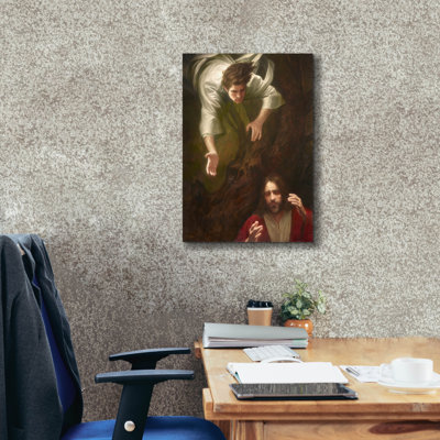 Astoria Grand® «Gethsemane» par Howard Lyon, art mural sur toile, 18 po x 26 po