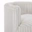 Fauteuil d'appoint basique en velours côtelé Malna