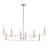 Kalyonka 8 - Light Steel Dimmable Modern Linear Chandelier-1537715828