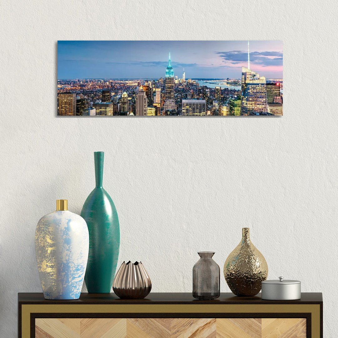 Iconic New York II by Matteo Colombo - Wrapped Canvas Panoramic Gallery-Wrapped Canvas Giclée