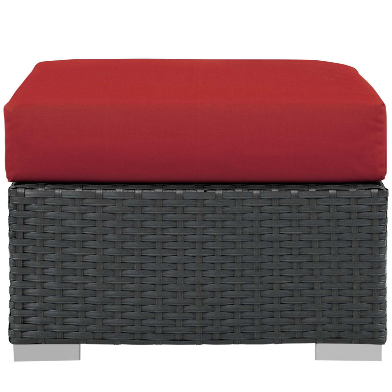 Repose-pieds pour escalier Sunbrella, Rouge
