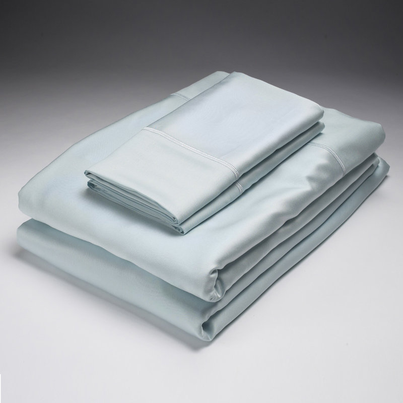 Draps en bambou Caro Home, Très grand, Ciel