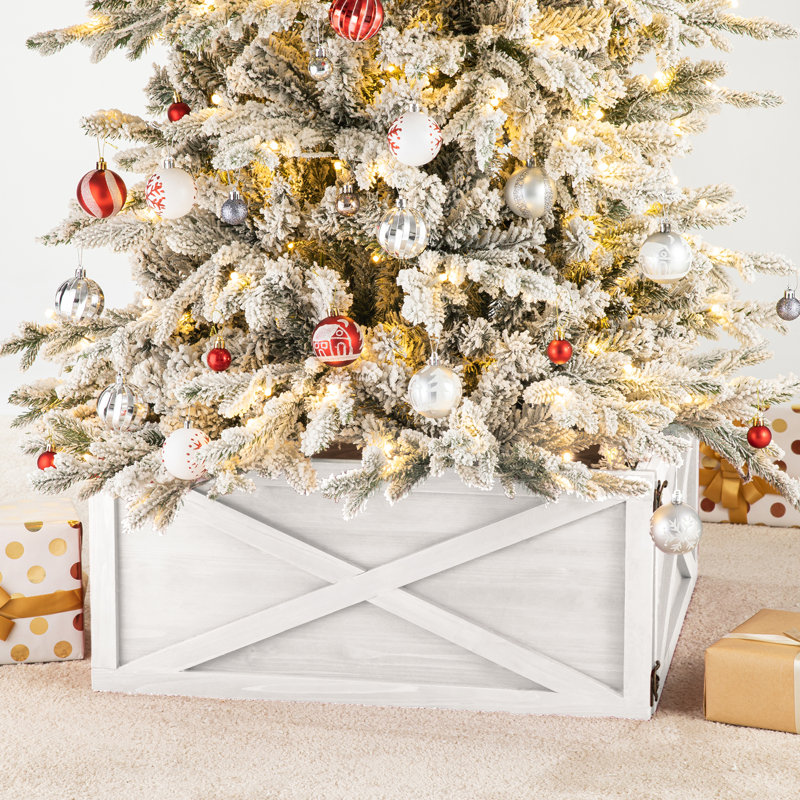Collier d'arbre en bois, Blanc