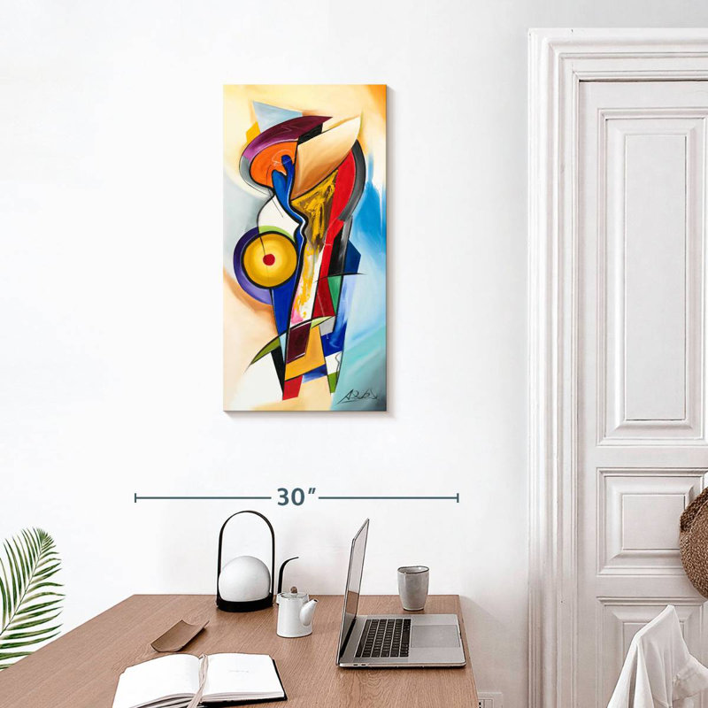 Imaginez l'inspiration, H 30 po x l 15 po