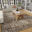 Tapis beige en polypropylène tissé à la main Raashid-1557298623