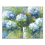 Lilas bleus sur toile-1292490344