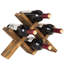 Support à vin de table en bois massif 4 bouteilles Padulsky-949010501-949010500