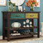 Console en bois massif 45 po Stoystown-936868797