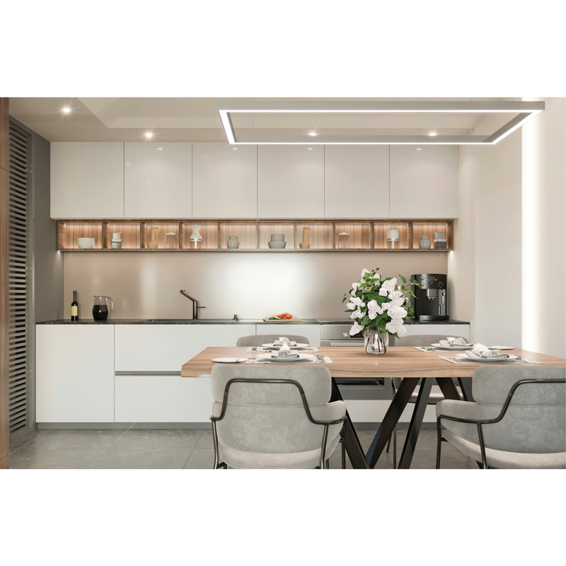 Remodel LED Downlight Retrofit Recessed Lighting Kit CCT Selectable, 12, 4.45" H x 7.5" W x 7.5" D