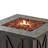Endless Summer 30,000 BTU LP Gas Outdoor Fire Pit Table with Lava Rock, Bronze