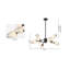 Harland 8 Light Transitional Chandelier With Glass Shades-88071748-122499230