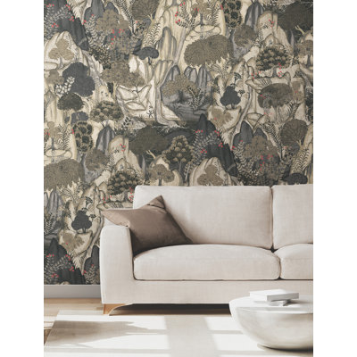 Papier peint neutre Falling Waters
