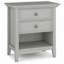 Amherst - Table de chevet - Gris brouillard-717697474