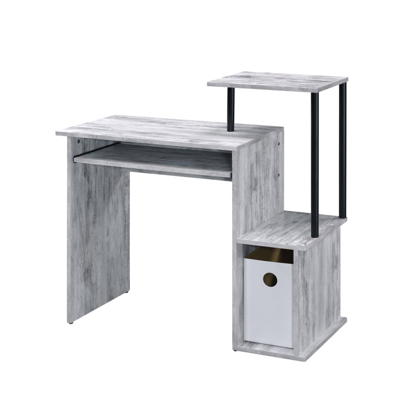 Bureau d'ordinateur Lyphre, Blanc