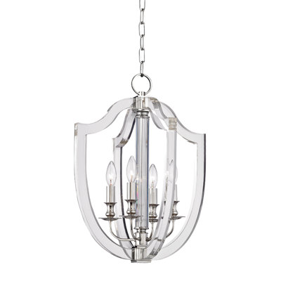Arietta 4 - Light Geometric Chandelier