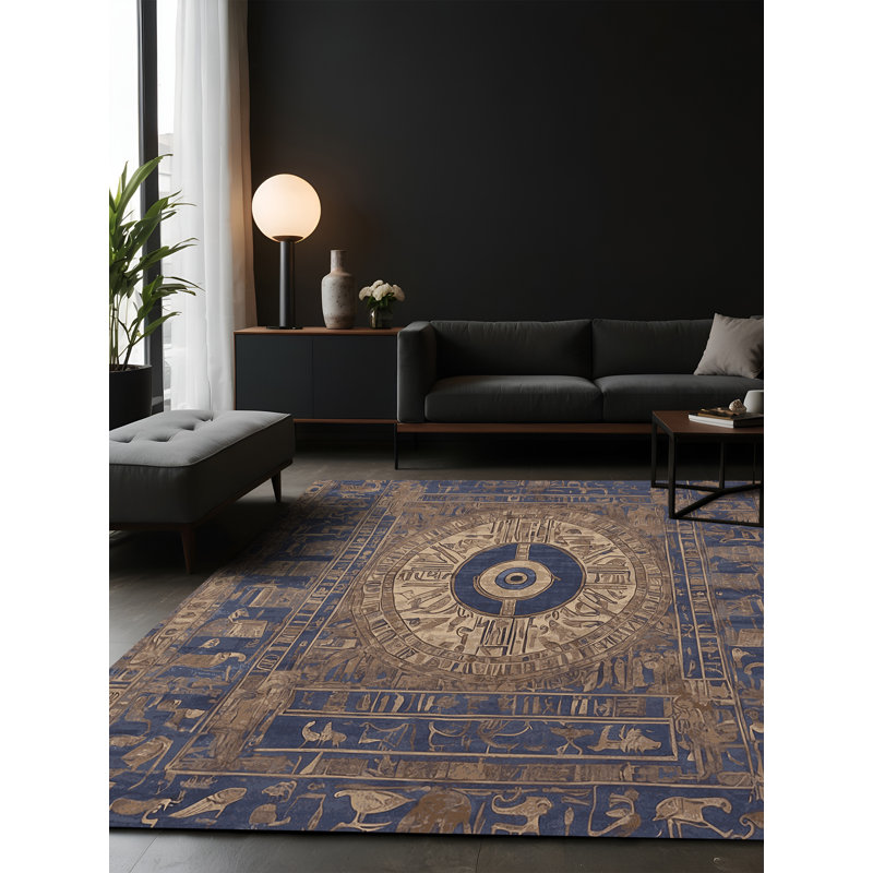 Tapis gris soyeux et moelleux, Rectangle 8 pi x 10 pi