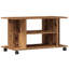 Hanska TV Cabinet with Castors 80x40x45 cm Engineered Wood-1776571818