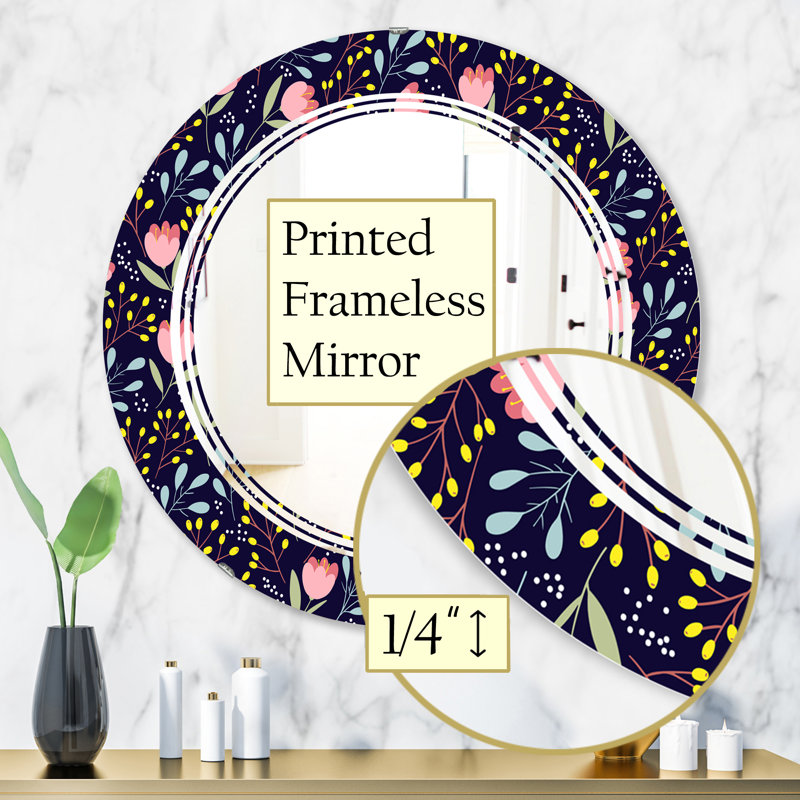 Mirror, 31.5" H x 31.5" W