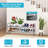 12 Pair Stackable Shoe Rack-1783656982
