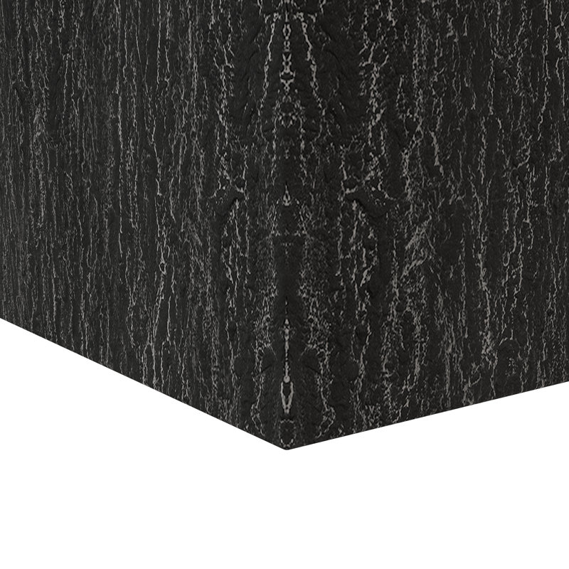 Pot à fleurs en argile avec pot texturé Teter, H 22 po x l 22 po x P 22 po