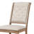 Shina 5 - Piece Extendable Dining Set in Brown and Cream