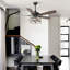 Hotwells 52'' Ceiling Fan with Light Kit-507550180