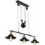 3 - Light Black Kitchen Island Pendant