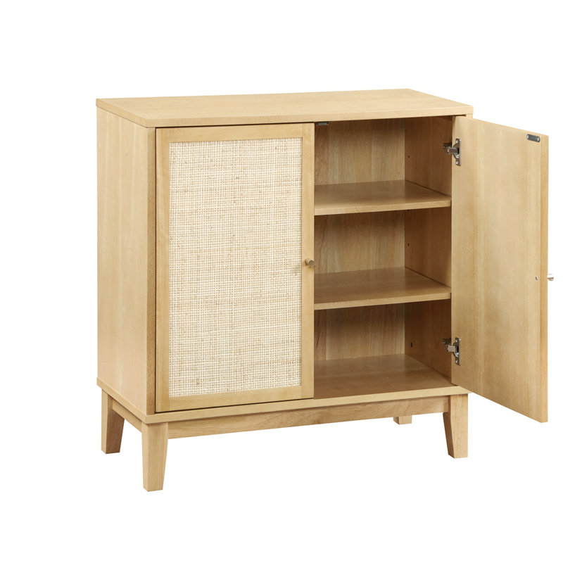 Armoire en rotin avec rangement