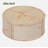 4 Pieces Round To Square Block Modular Coffee Table With Natural Rattan And 2 Tiers