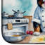 Tapis de séchage Bernese Mountain Dog The Chef
