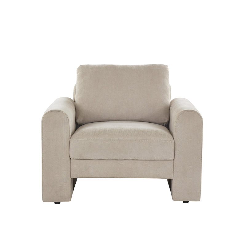 Fauteuil d'appoint Hampden, Beige