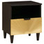 40cm W Solid Wood Bedside Table