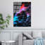 Stunning Tempered Glass Wall Art Painting, 27.6 x 39.4 inches | 100% Tempered Glass, Thickness: 0.16 inches | Elegant Home Decor for Living Room or Office, Durable & Easy to Clean, Perfect Gift Idea