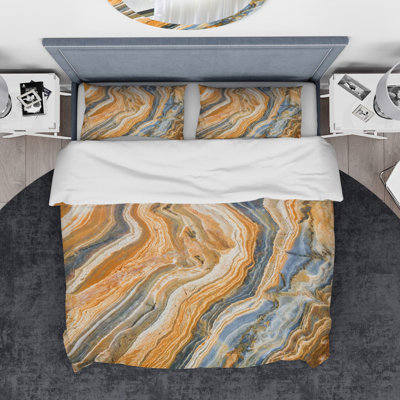 Modern & Contemporary Marble Duvet Cover