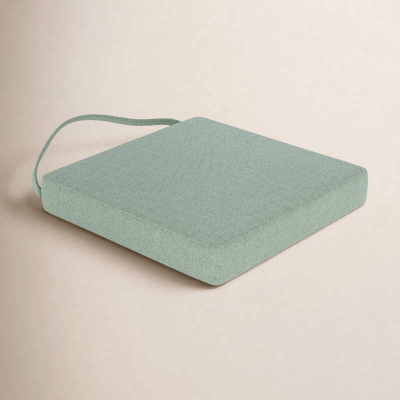 Coussin de chaise de salle à manger intérieur / extérieur Sunbrella®, Toile spa Sunbrella®