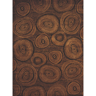 Tapis brun Sayre