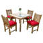 Bahama Outdoor 6 - Piece Teak Dining Set