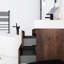 Ensemble de meuble-lavabo mural 30 po avec lavabo en résine Lauma-479659631