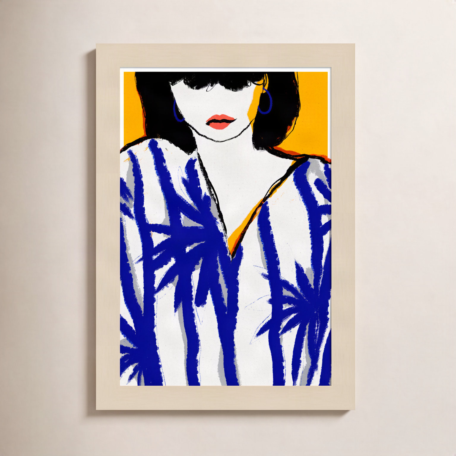 Galya "Summer Memories" Print by Treechild, Brown, 13" H x 9" W