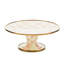 Rosy Check Mini Pedestal Platter