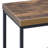 Industrial-Style Tv Stand With Weathered Oak And Black For 60" Tvs Living Room, 60-Inch Fit