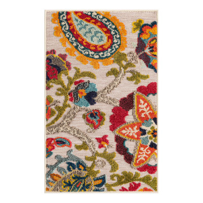 Bungalow Rose Nahla Caimin Indoor/Outdoor Area Rug