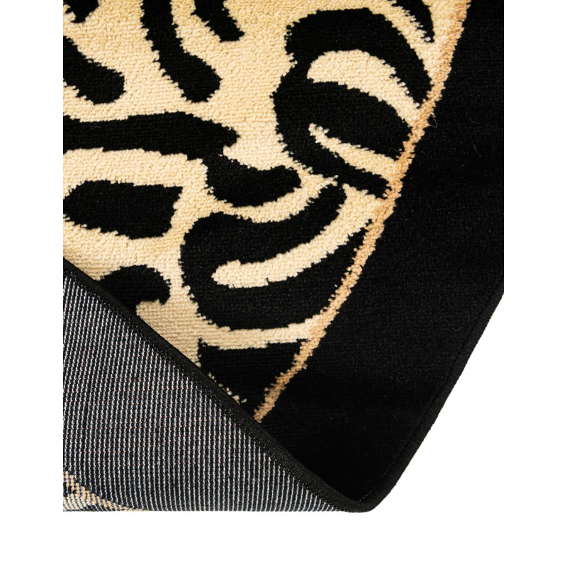 Testerman Animal Print Indoor Rug, Round 7'10"