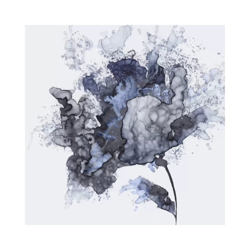 Exploding Leaf by Eva Watts - Wrapped Canvas Print, 30.48 cm H x 30.48 cm W