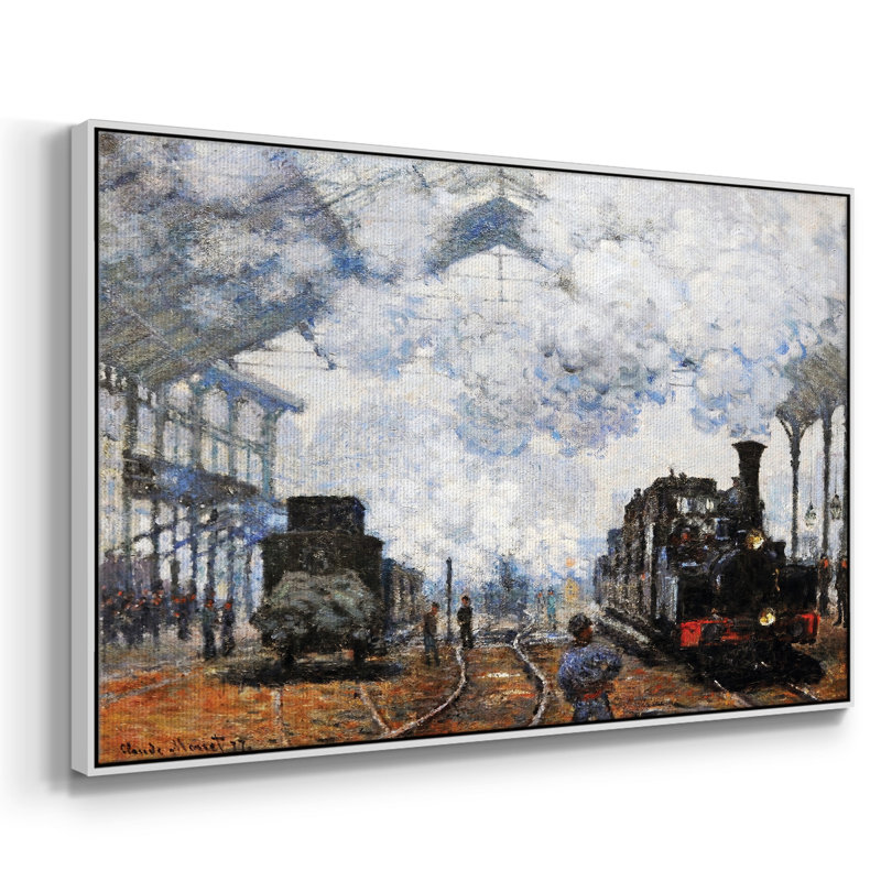 Saint sur toile, H 41 po x l 27 po x P 2 po, Blanc